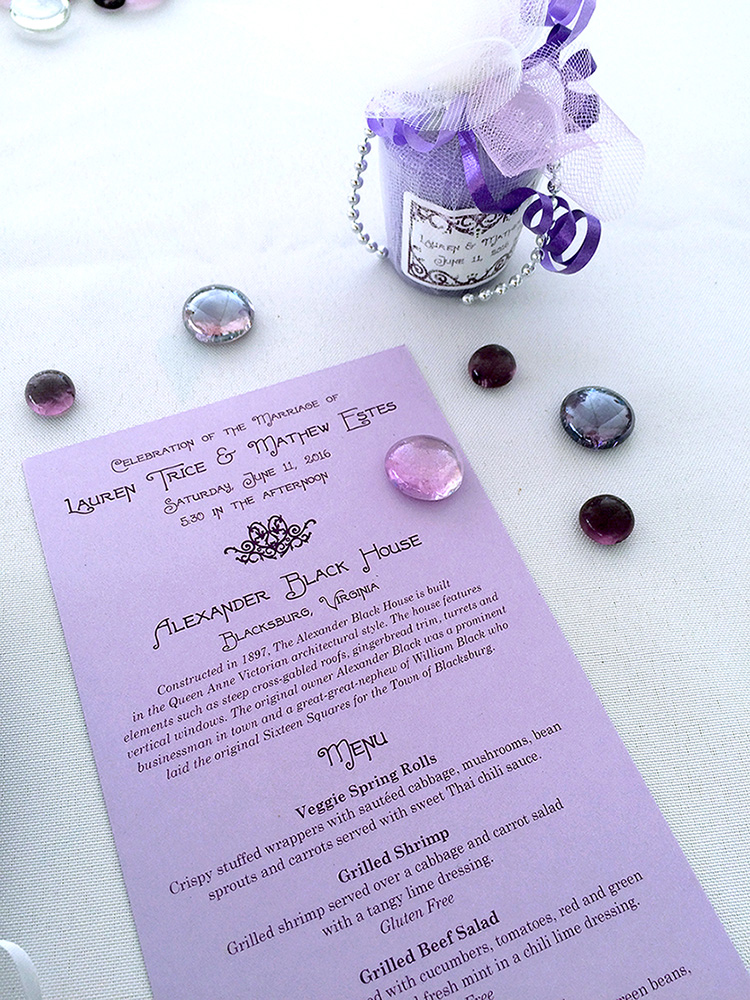 A Purple Wedding